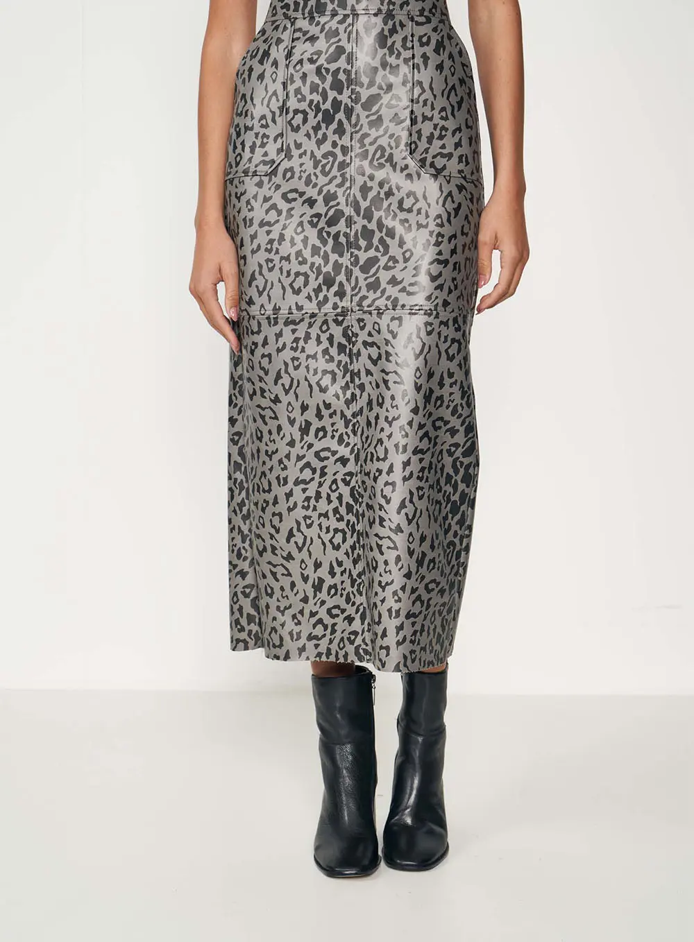 Saia Leopard Estampados