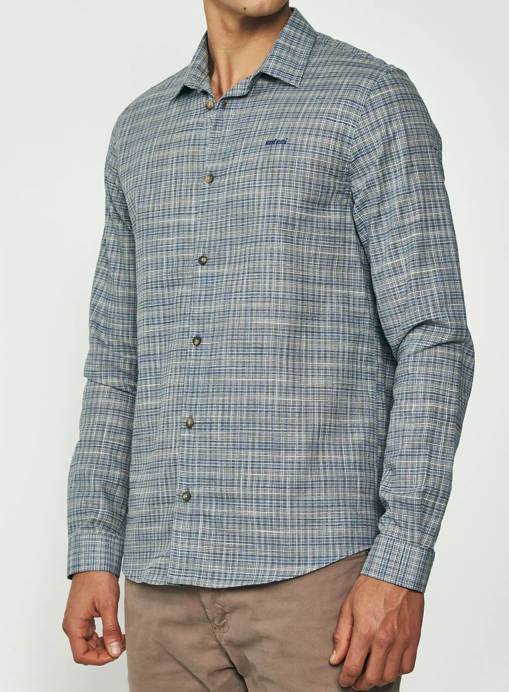 Camisa Micro Quadriculado Estampados