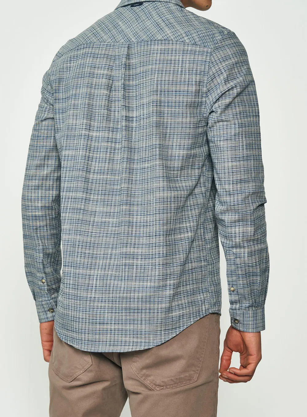Camisa Micro Quadriculado Estampados