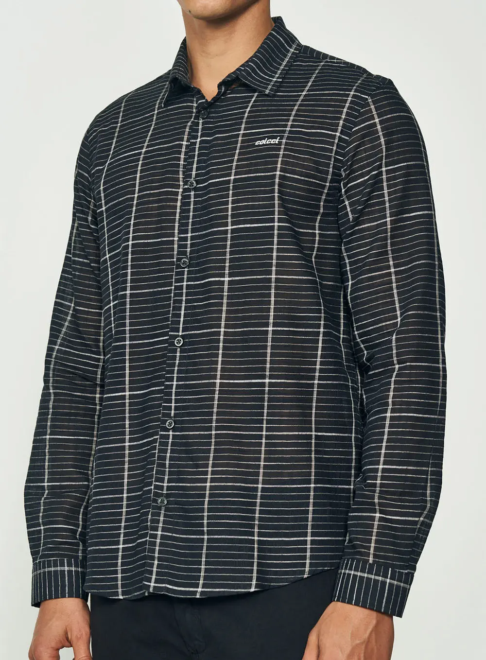Camisa Grid Estampados