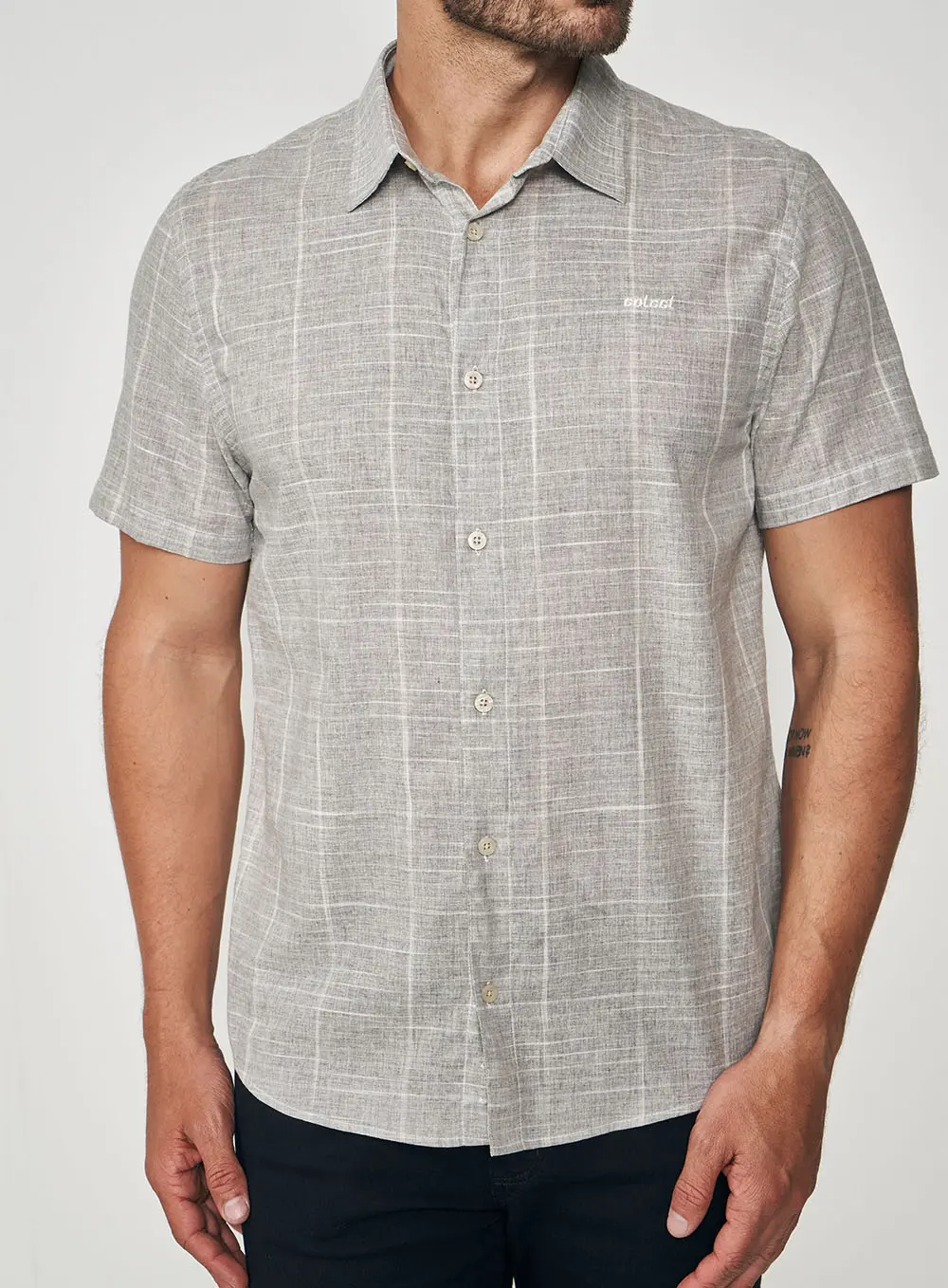 Camisa Check Short Estampados