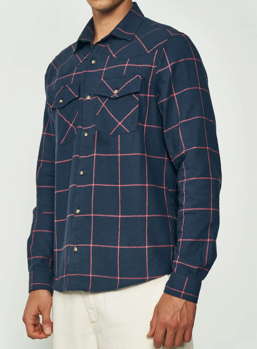 Camisa Xadrez Casual