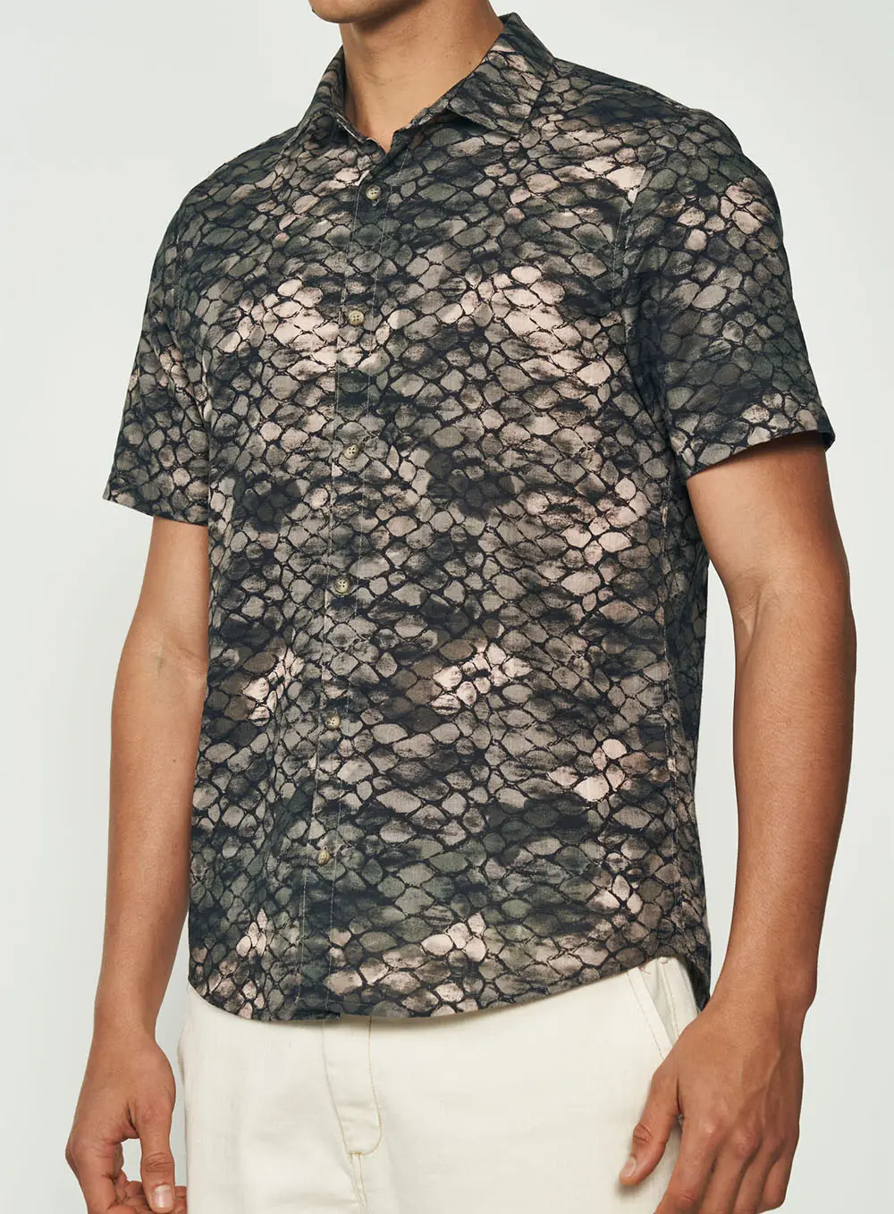 Camisa Masculina Estampada Estampados