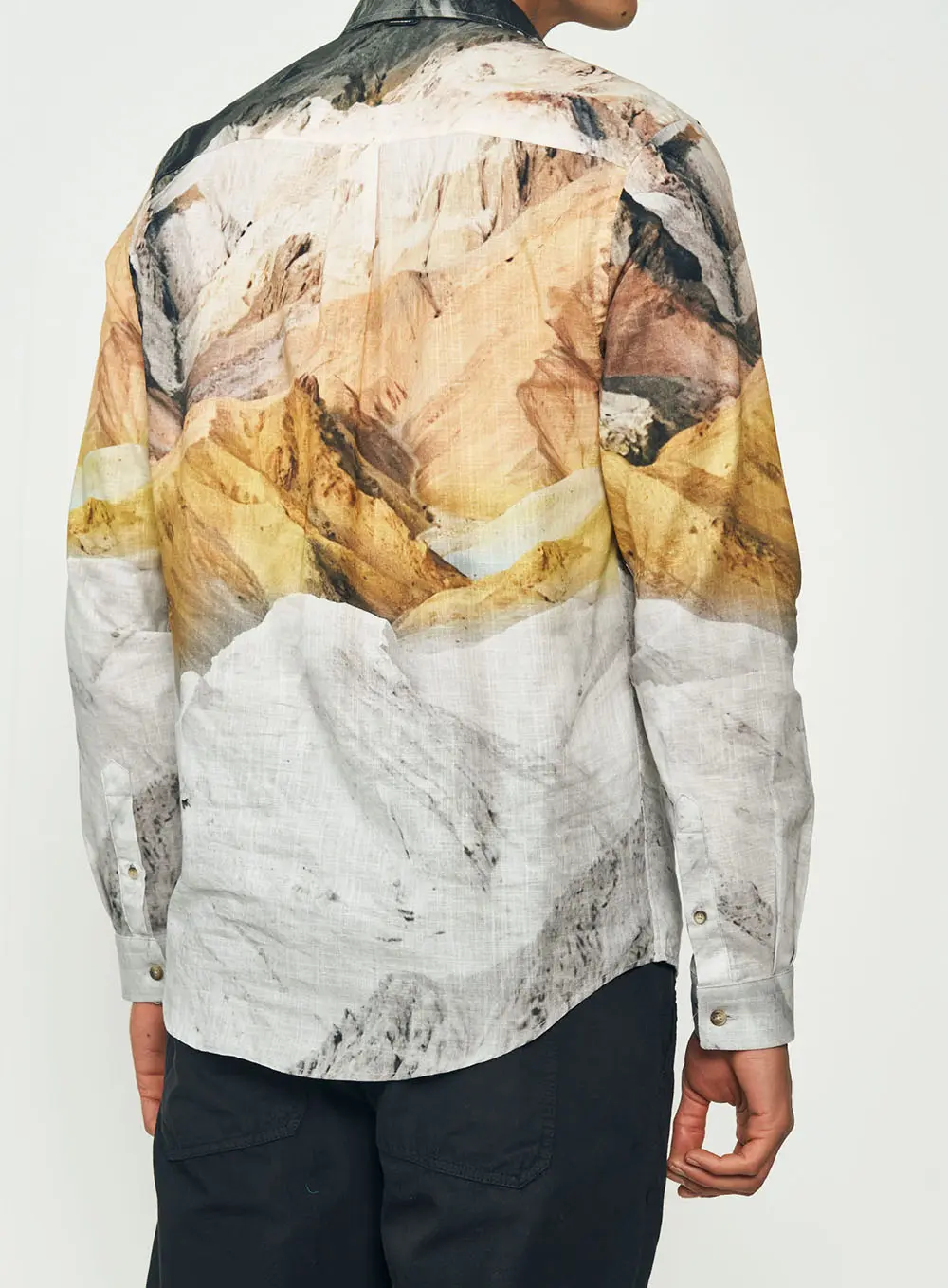 Camisa Estampada Manga Longa Estampados