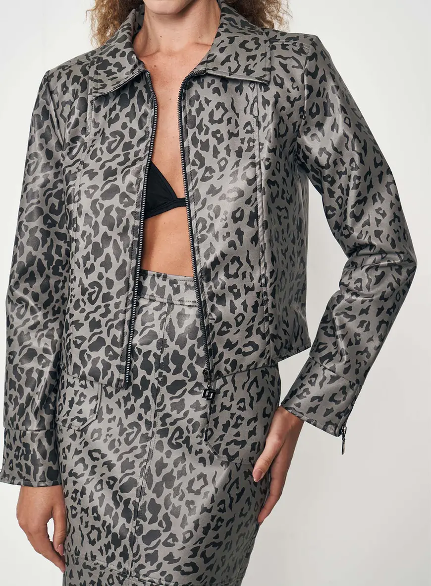 Jaqueta Leopard Luxe