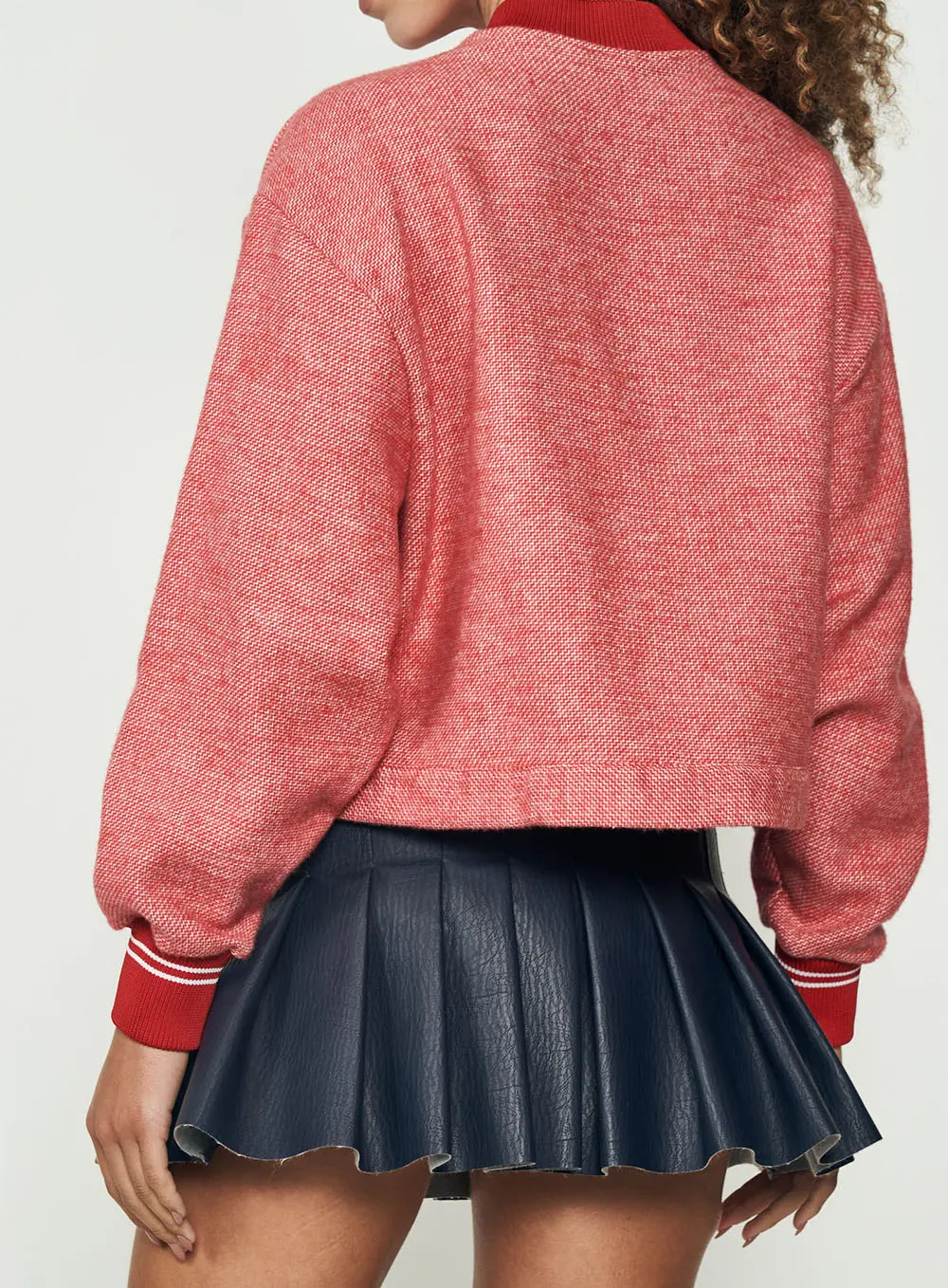 Jaqueta Varsity Charm Vermelho