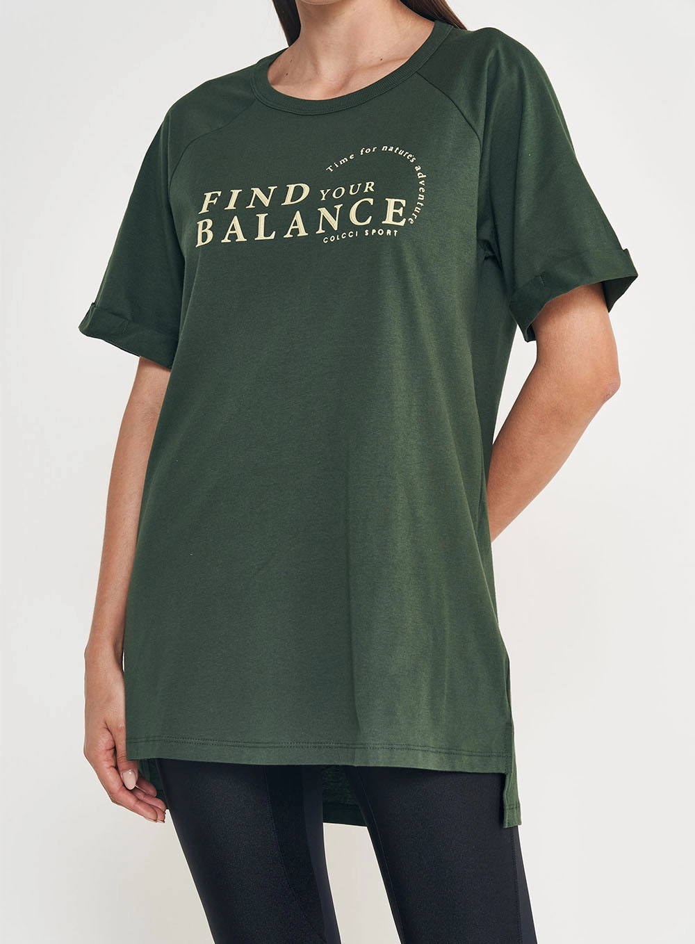 Camiseta Oversized Verde