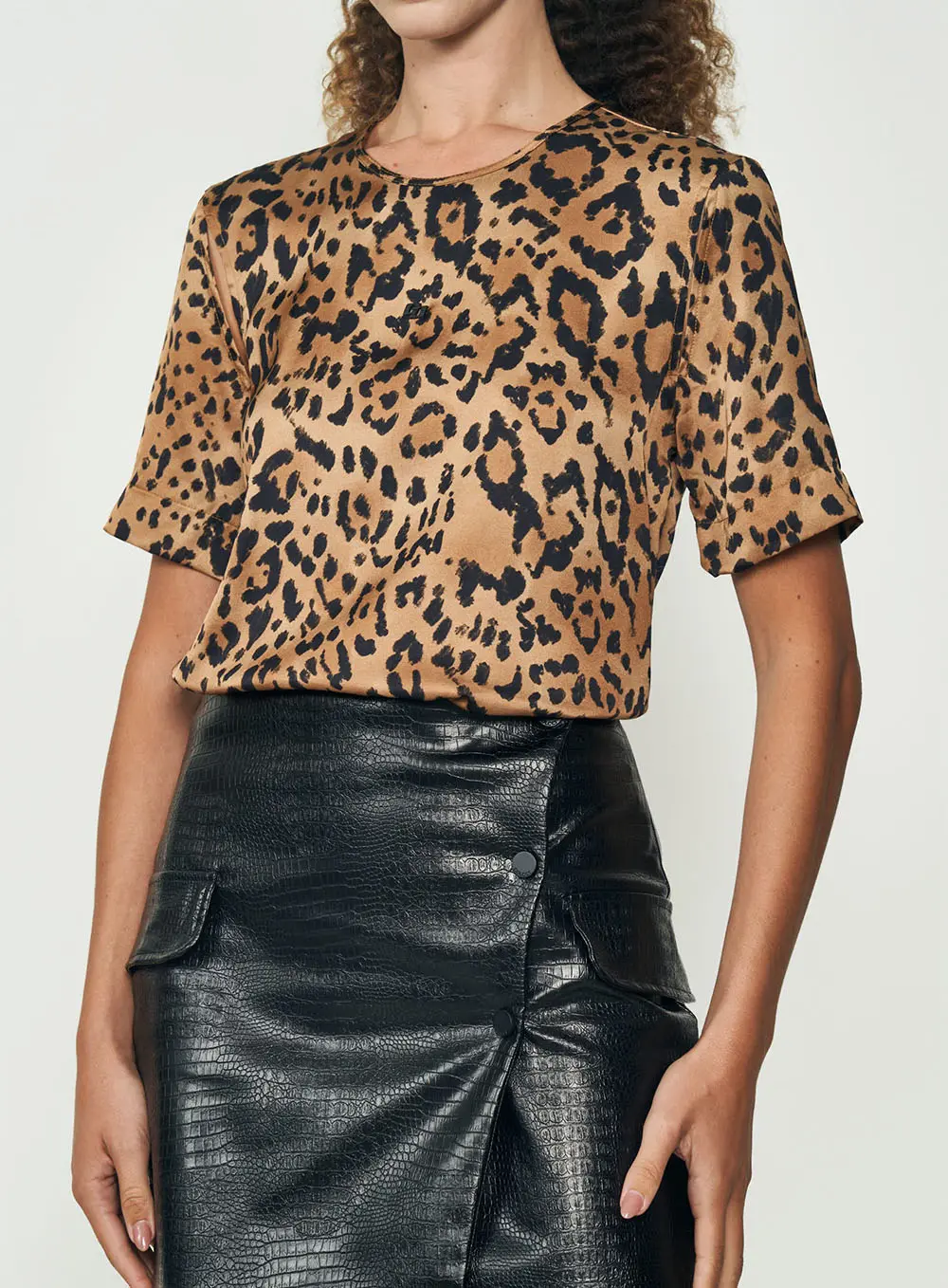 Camiseta Com Estampa Animal Print Estampados