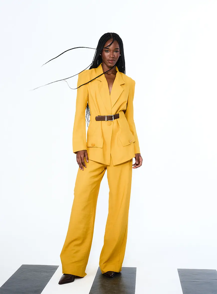 Calça Clochard Amarelo 2