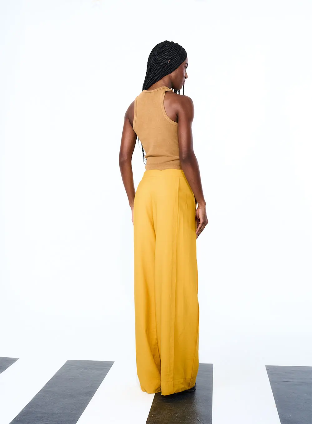 Calça Clochard Amarelo 4