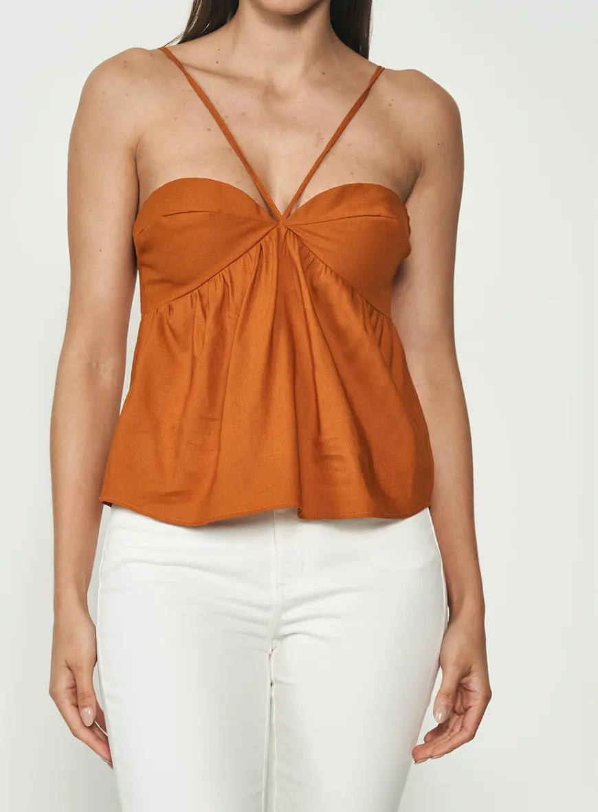 Blusa Linho Slim