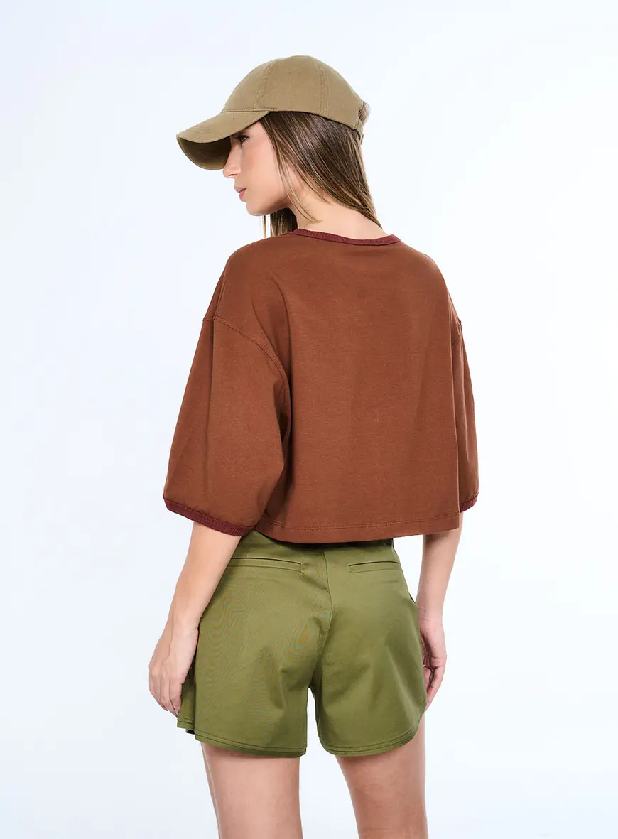 Short Alfaiataria Verde 3