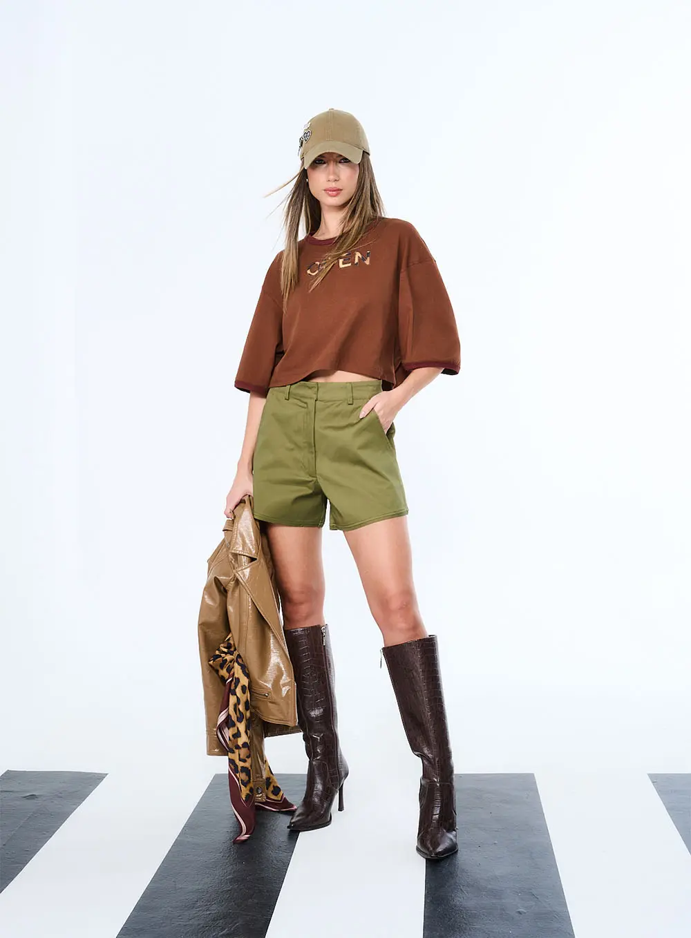 Short Alfaiataria Verde 2