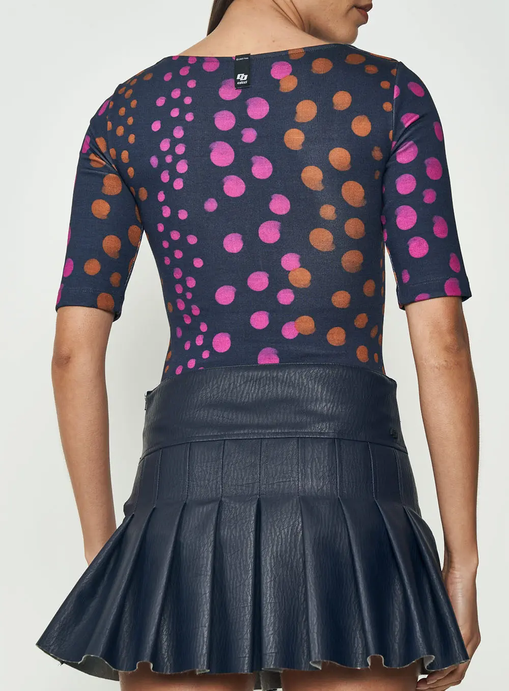 Blusa Pois Étincelant Estampados