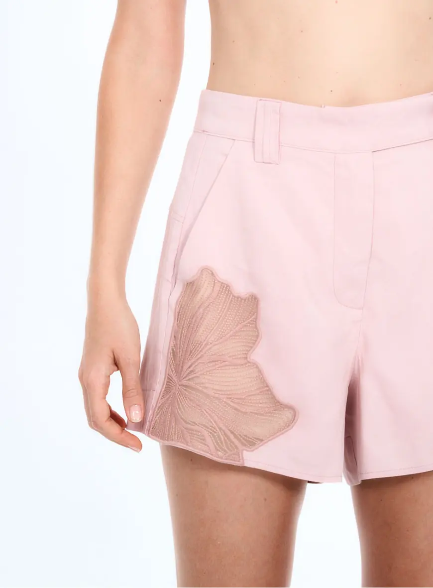 Short Linho Rosa 2