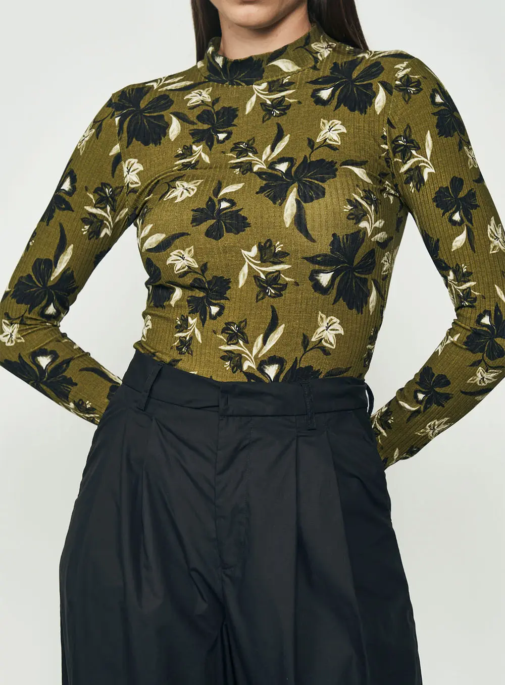Blusa Fleur De Forêt Estampados