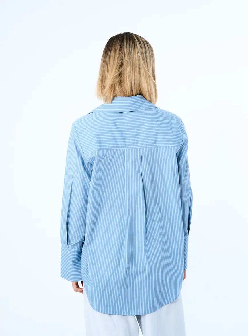 Camisa Listrada Com Aplicação Estampados 4