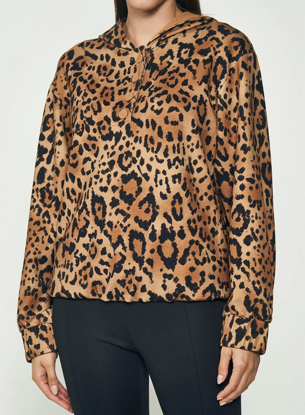 Blusão Feminino Comfort Leopard Mood Estampados