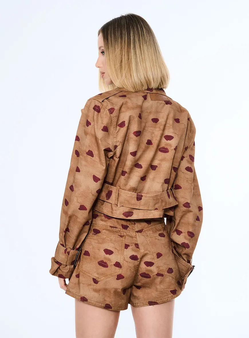 Jaqueta Sarja Estampada Estampados 4