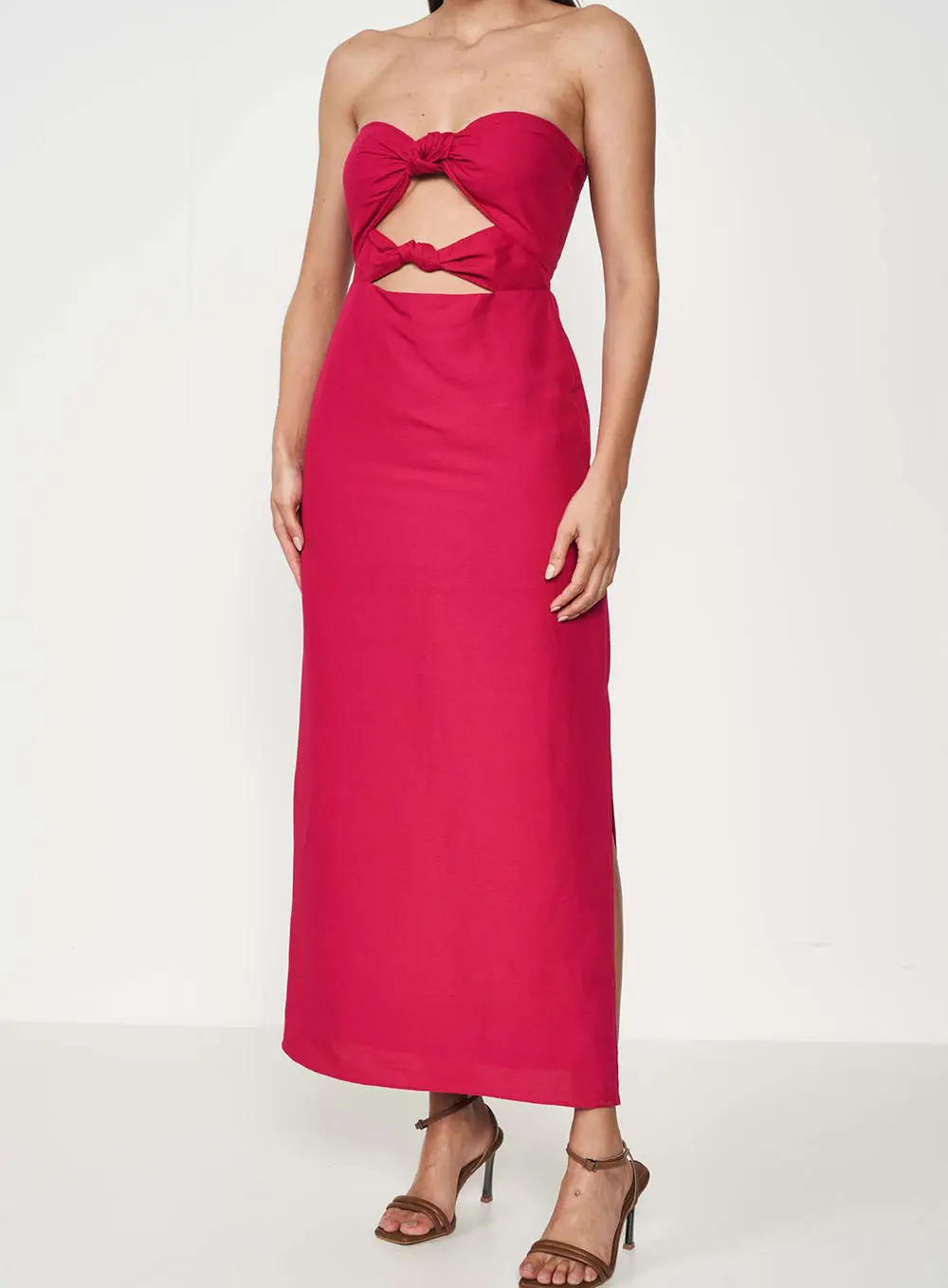 Vestido Rouge Romance Rosa Timeless