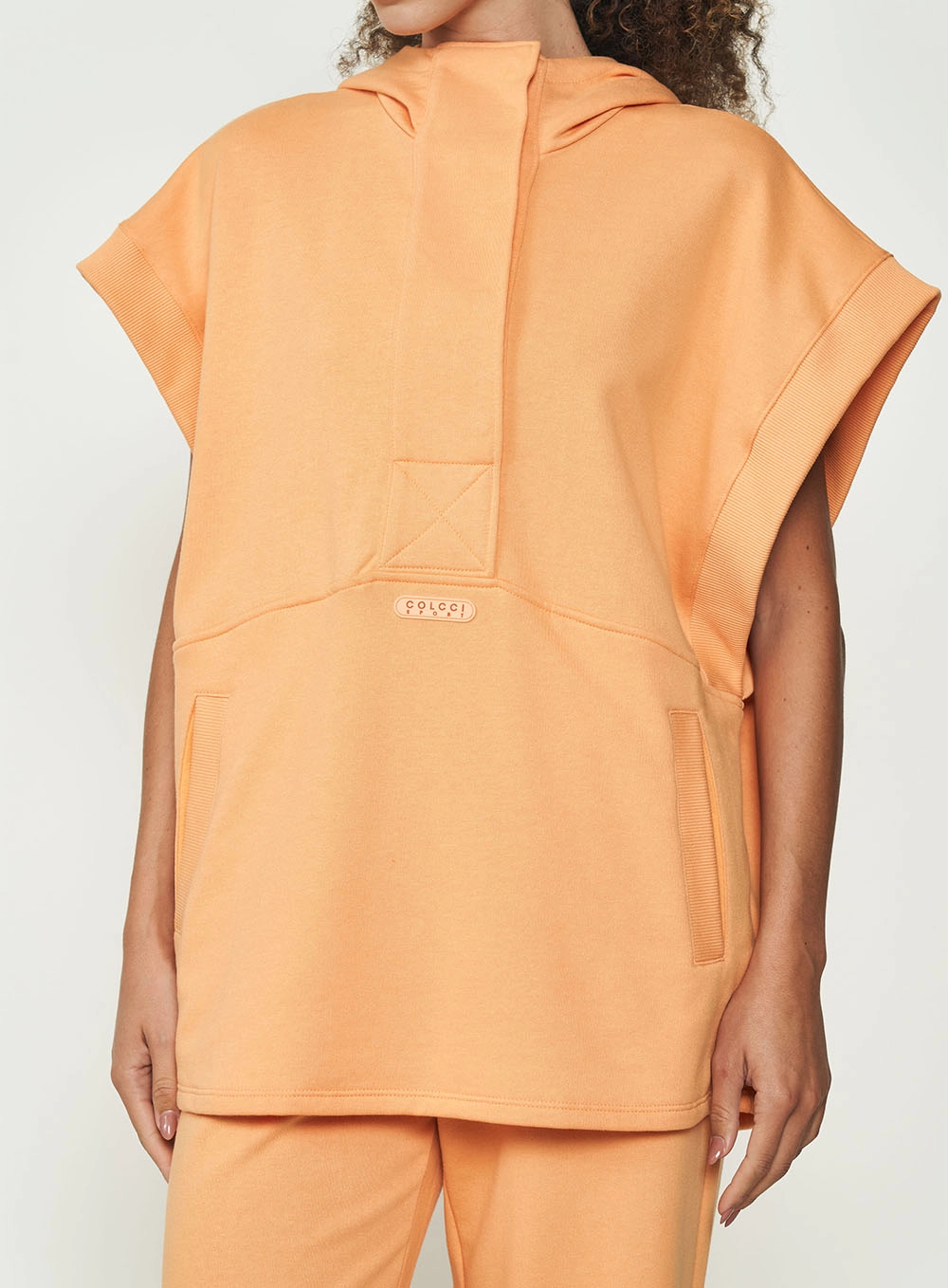Colete Moletom Citrus Cozy Laranja Aya