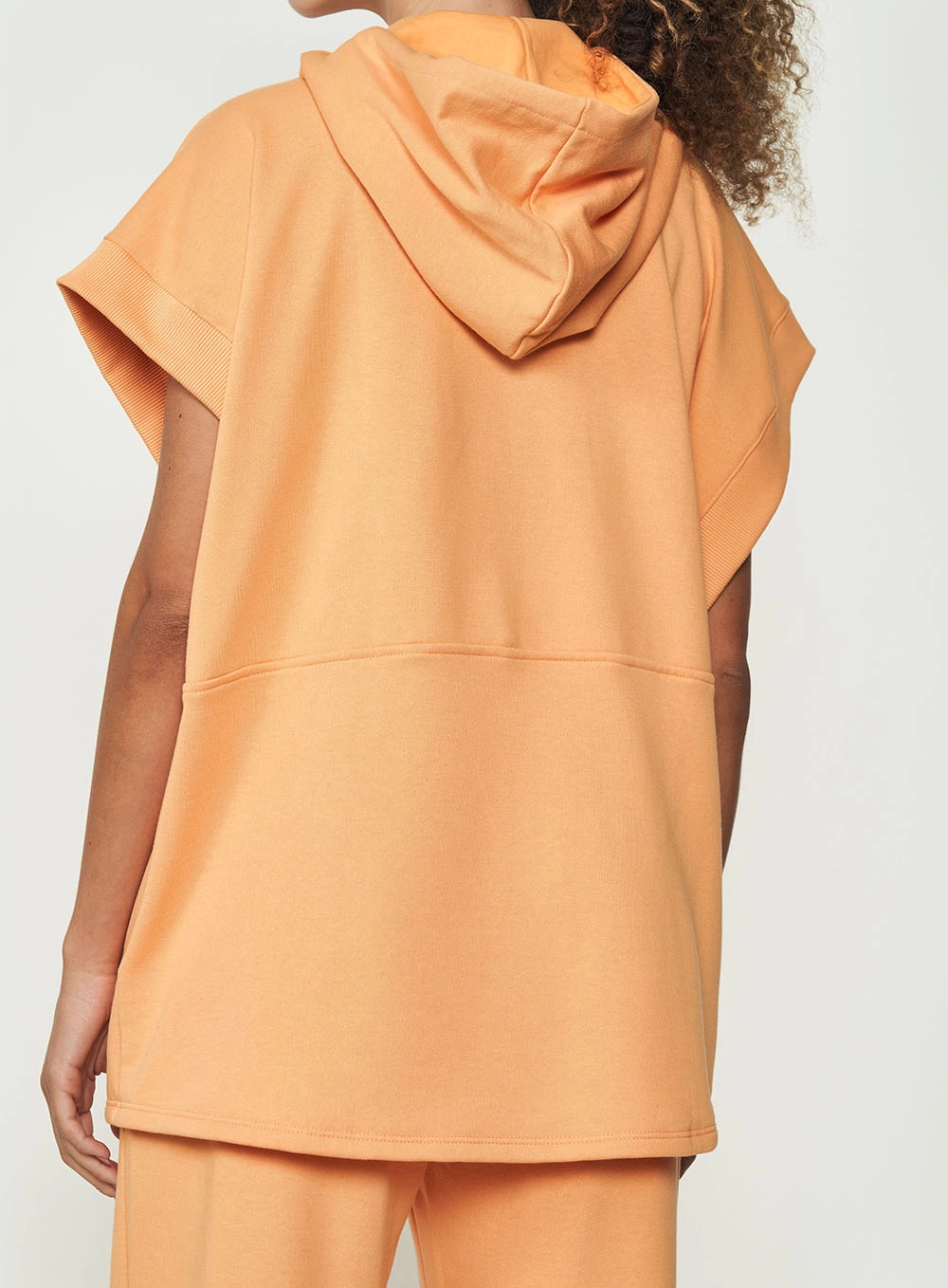 Colete Moletom Citrus Cozy Laranja Aya