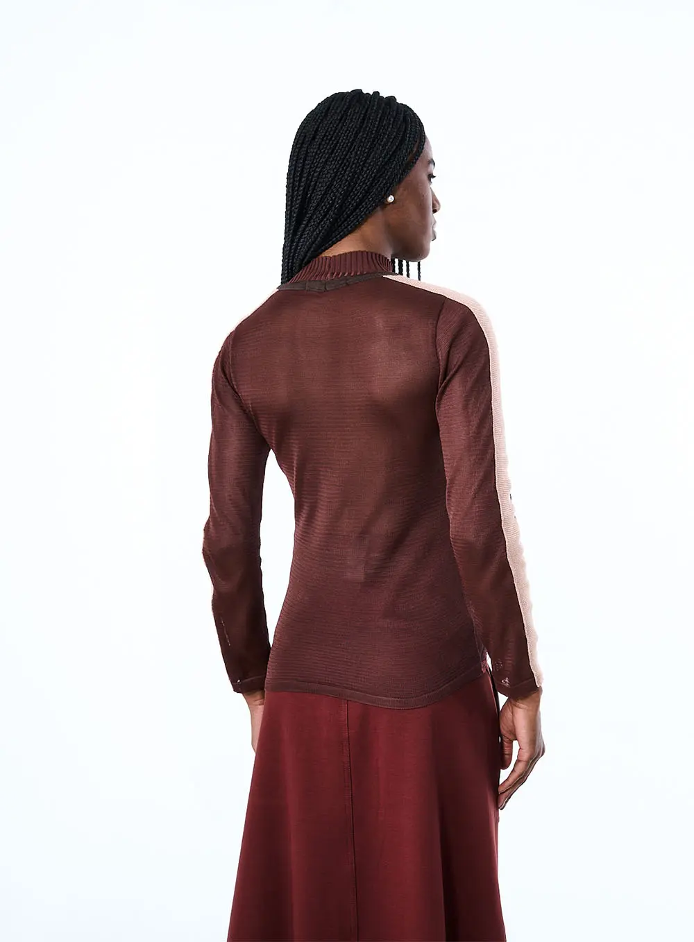 Blusa Tricô Marrom 4