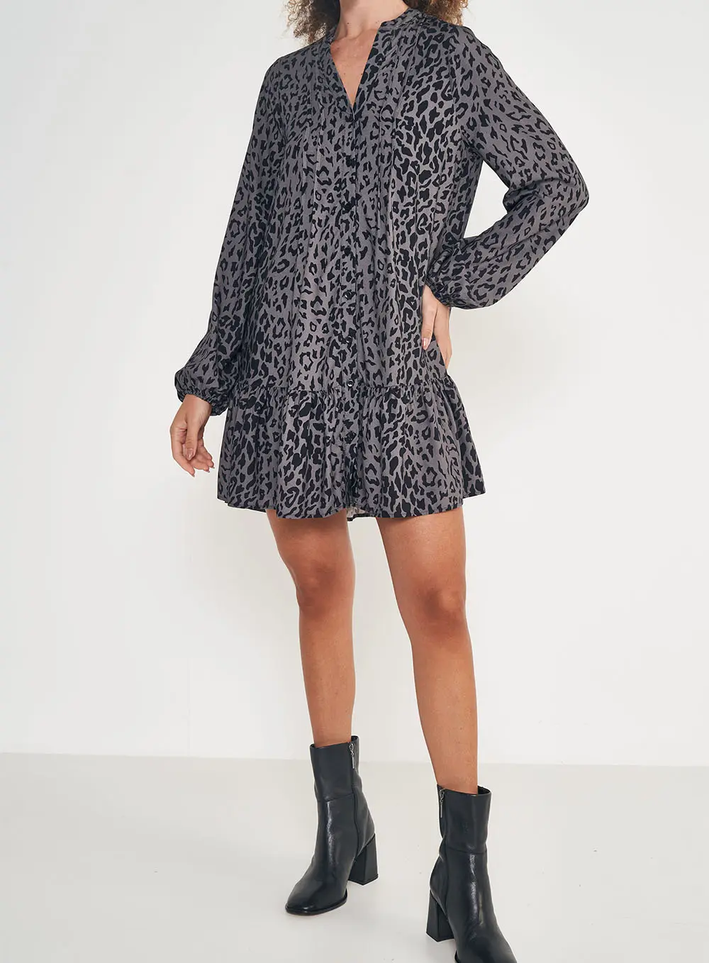 Vestido Onça Moderno Estampados