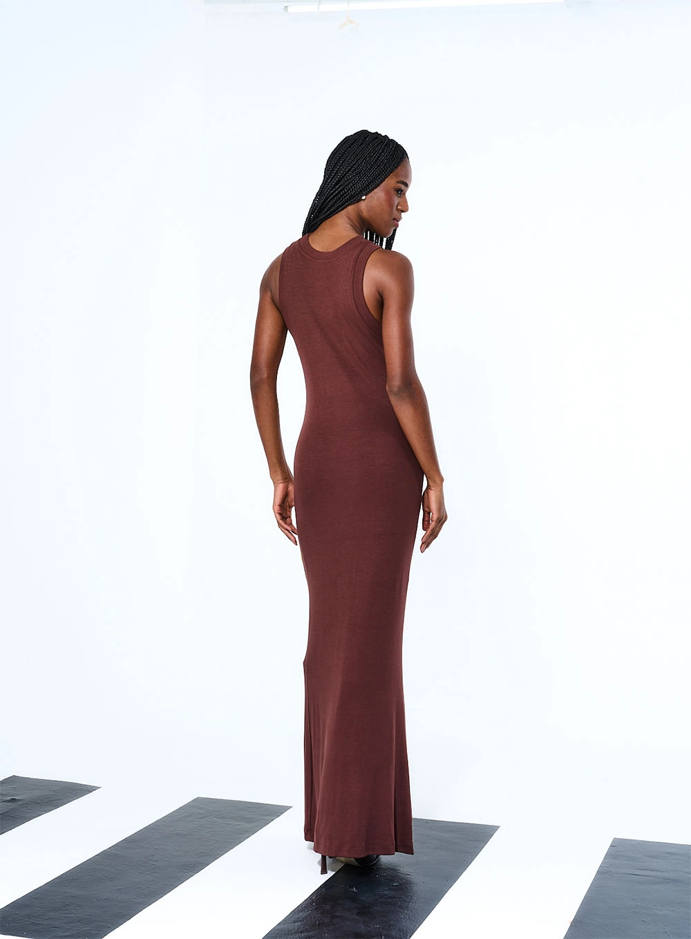 Vestido Open Marrom Terracota 3