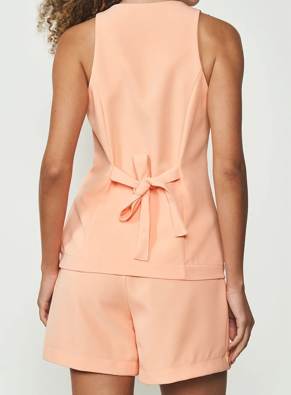 Colete Alfaiataria Comfort Laranja Mexerica