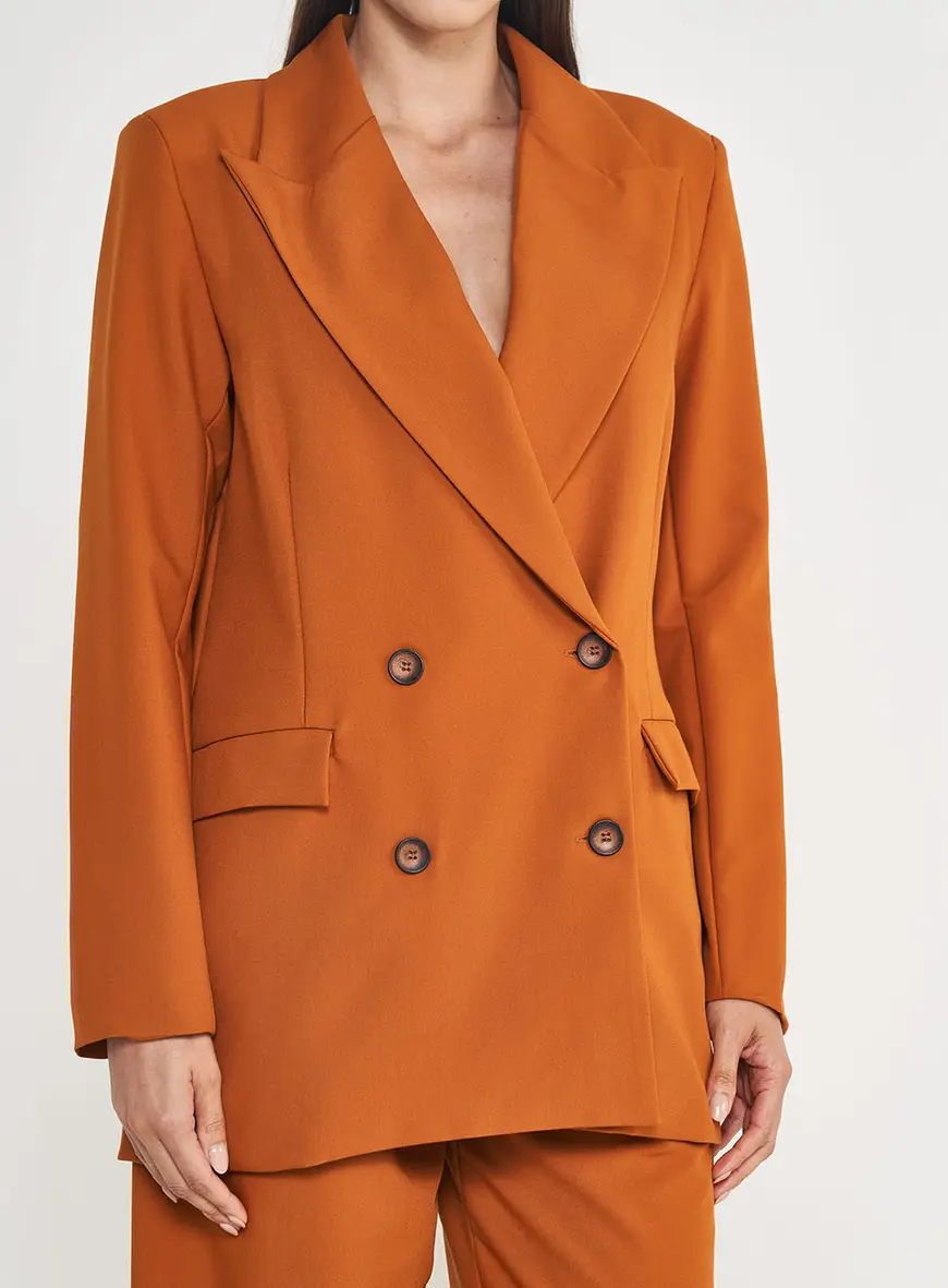 Blazer Alfaiataria Loose Detalhe Botões