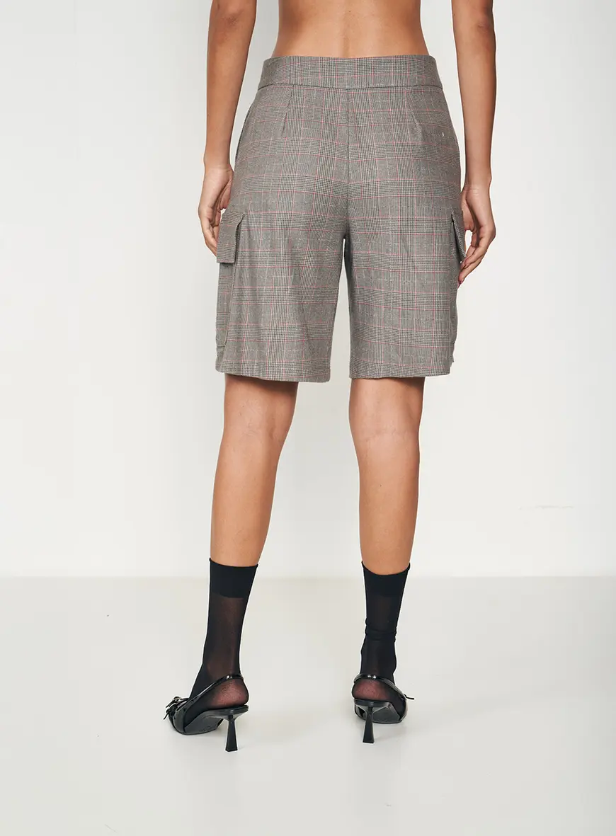 Bermuda Xadrez Estampados 2