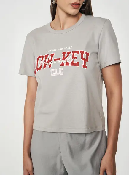 Camiseta Regular Low-key