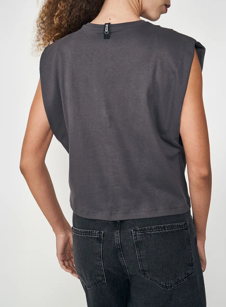 Camiseta Boy Fashion Born From The Wild CINZA 2