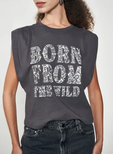 Camiseta Boy Fashion Born From The Wild