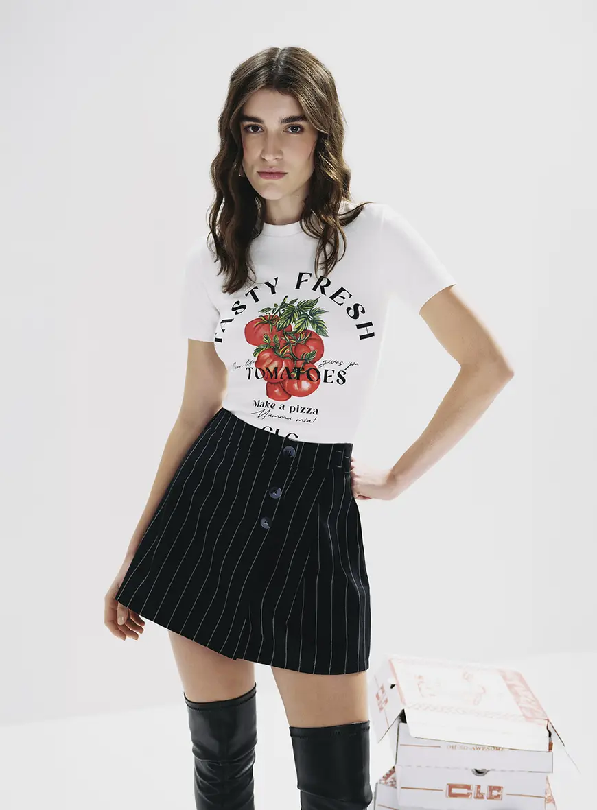 Camiseta Baby Look Tasty Fresh Off Shell 1