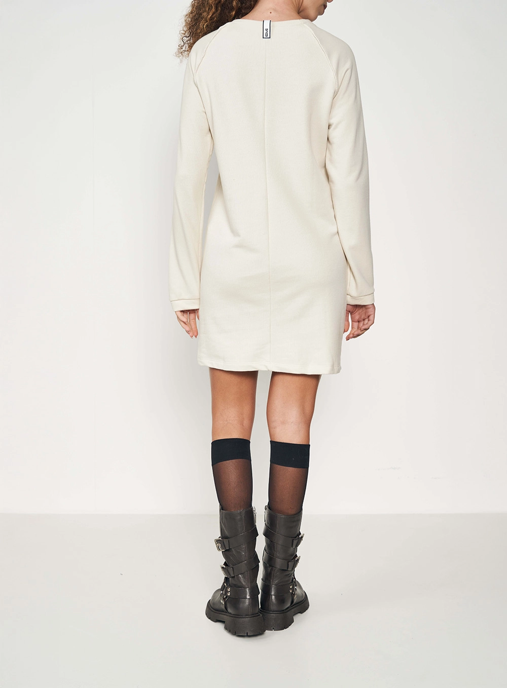 Vestido Moletinho Super Comfort Bege 2
