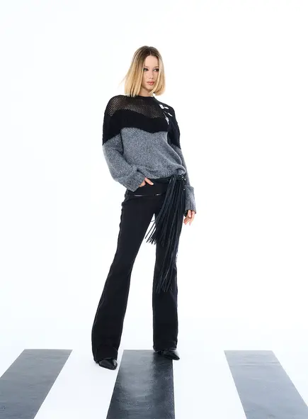 Calça Clochard Com Detalhe