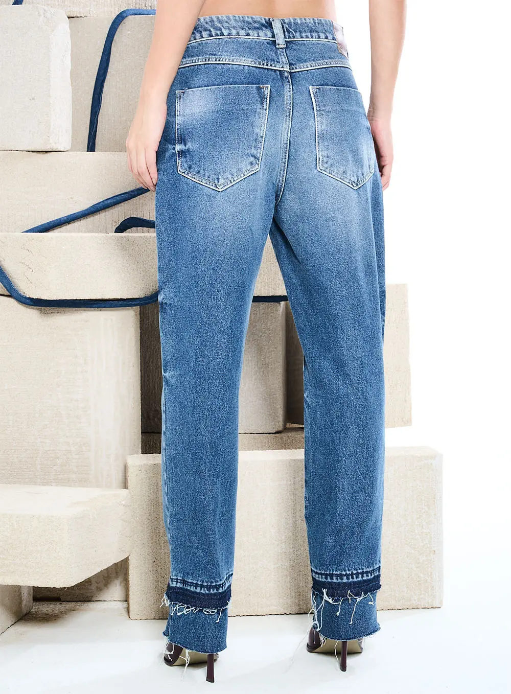 Calça Jeans Comfort Índigo 4
