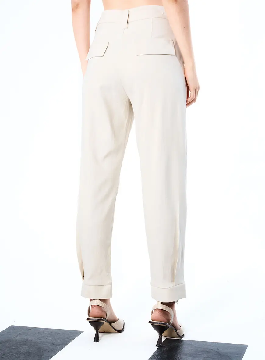 Calça Clochard Bege 3