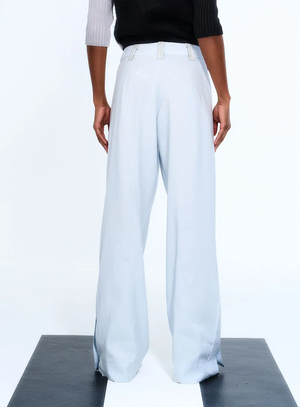 Calça Linho Cinza 2