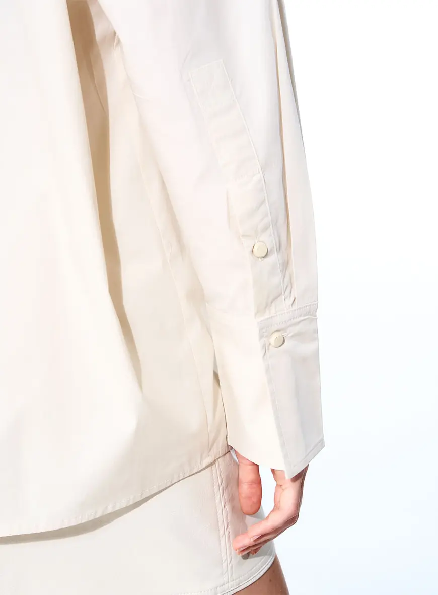 Camisa Oversized Bege 3