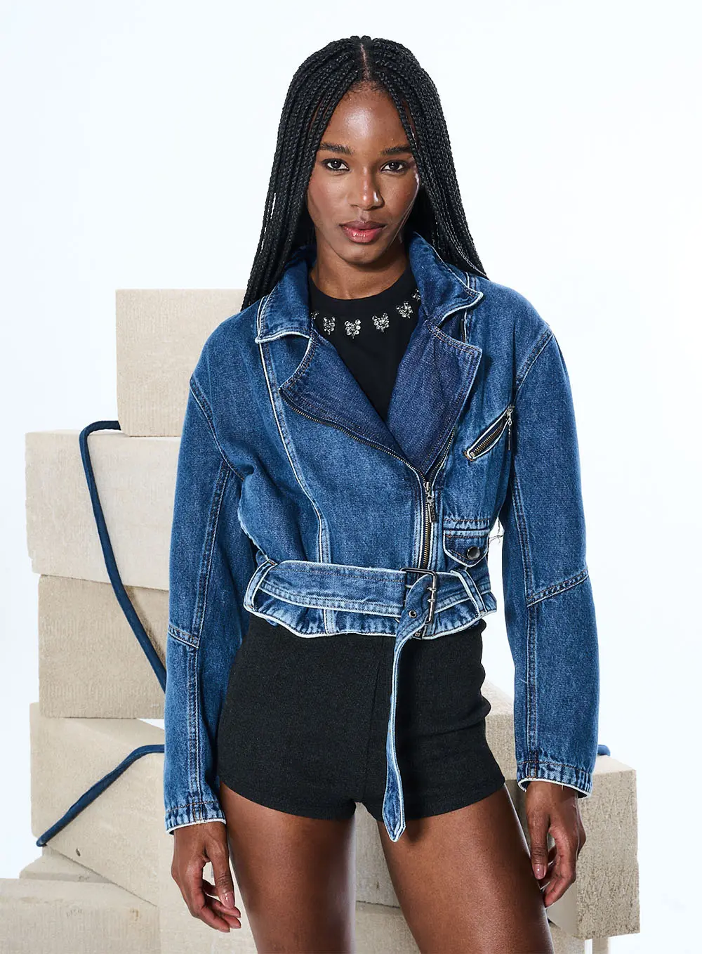 Jaqueta Jeans Índigo 2