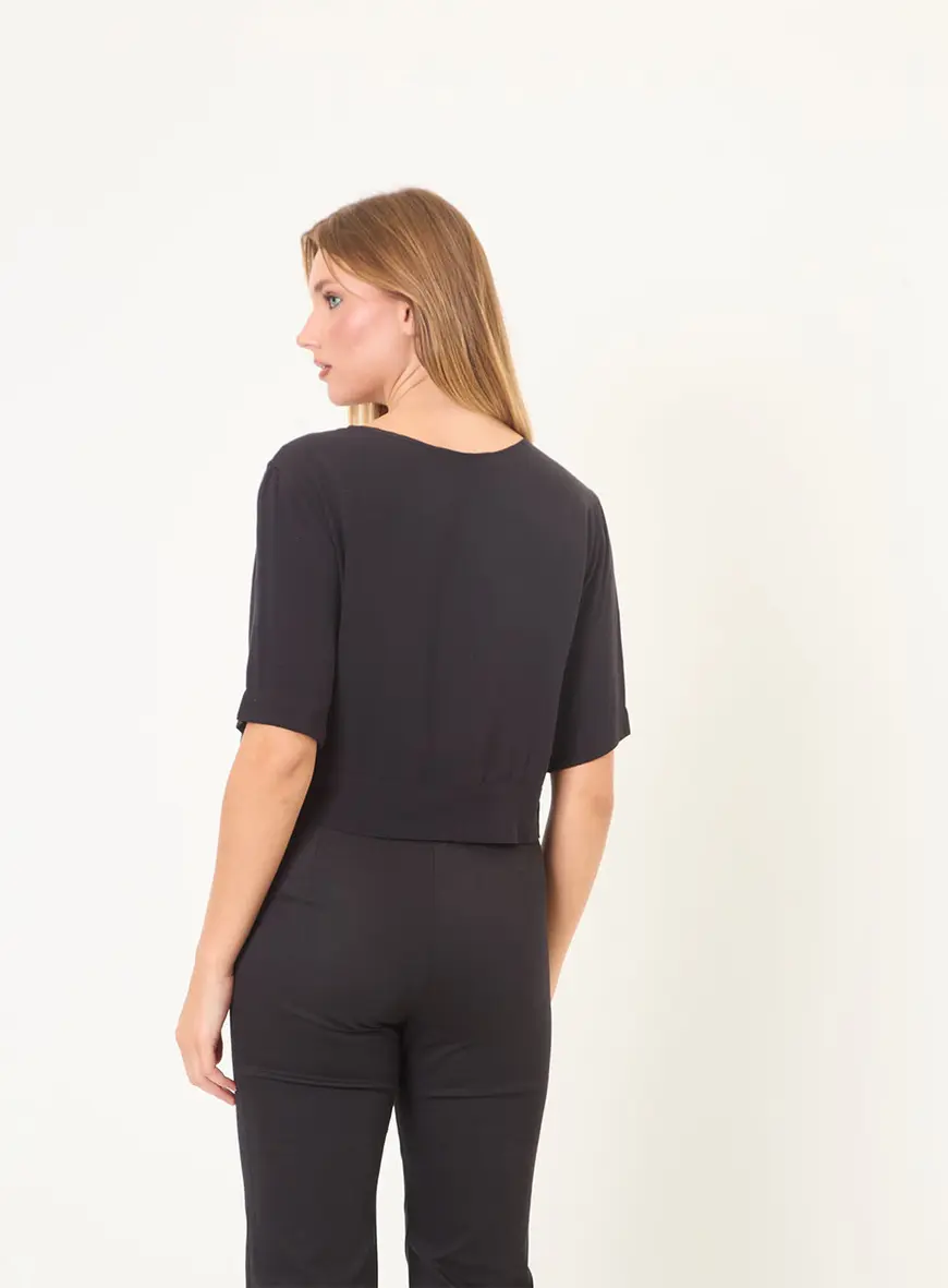 Blusa Open Preto 3