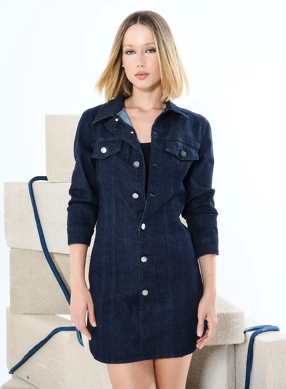 Vestido Jeans Índigo 1