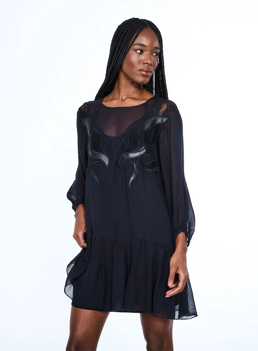 Vestido Open Preto 4