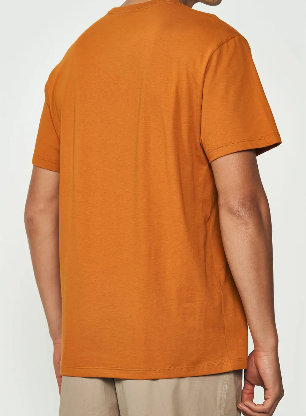 Camiseta Com Bolso Amarelo Pumpkin