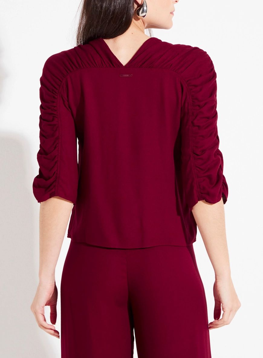 Blusa Forum Bordô