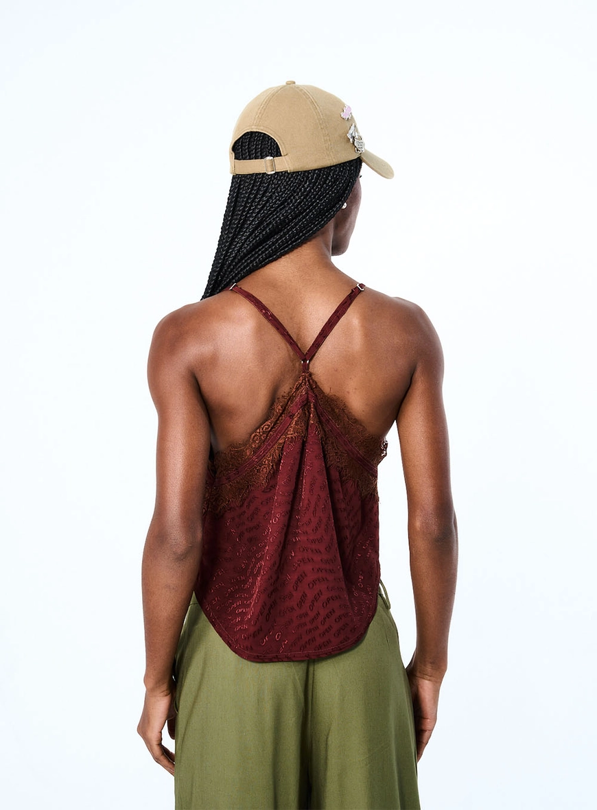 Blusa Jacquard Marrom 4