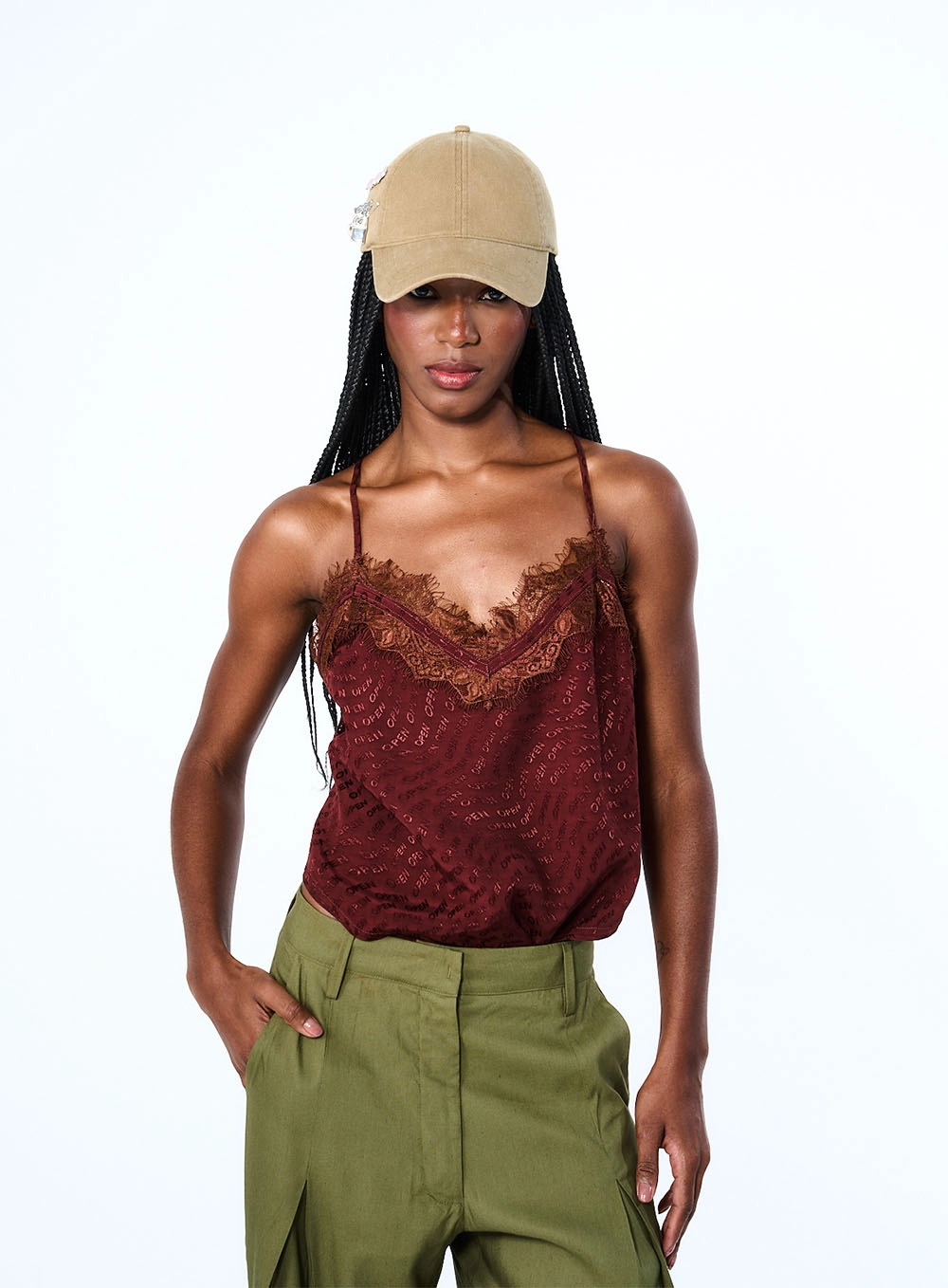 Blusa Jacquard Marrom 1